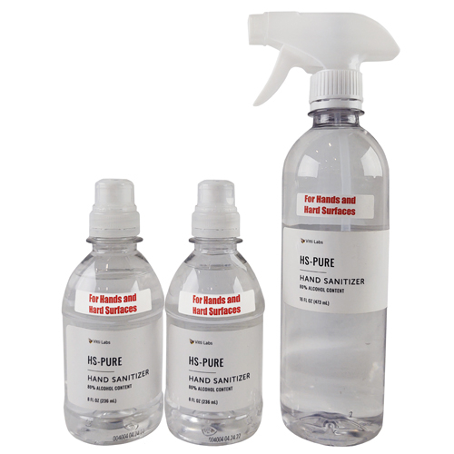 HS-Pure 95CSR Disinfectant Spray & Sanitizer Kit for Hard Surfaces & H