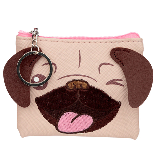 Handy PVC Purse - Mopps Pug
