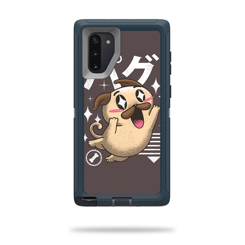 MightySkins OTDSNO10-Pug Kawaii Skin for Otterbox Defender Samsung Gal