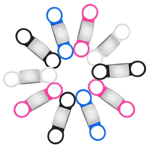 Main 4/8/12pcs/lot Stainless Steel Dog Cat ID Tag On image