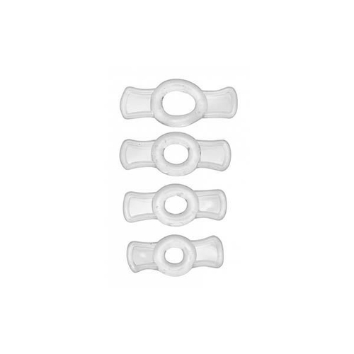 Endurance Clear 4 Ring Penis Set Clear