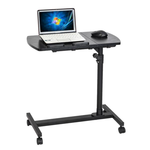 Four Wheel Multifunctional Flat Surface Lifting Computer Desk