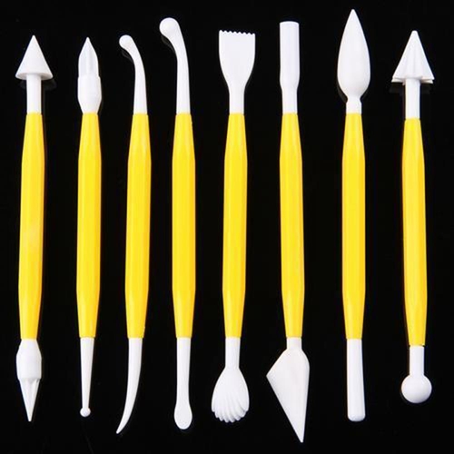 8pcs Fondant Cake Decorating Sugarcraft Paste