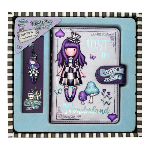 Stationery Set Gorjuss A little more tea (12 x 15.3 x 2 cm) (2 pcs)