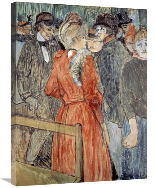 Global Gallery GCS-278176-30-142 30 in. Au Moulin De La Galette Art Pr