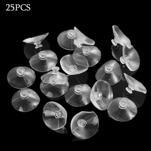 25PCS/Set  Transparent Storage Rubber Home