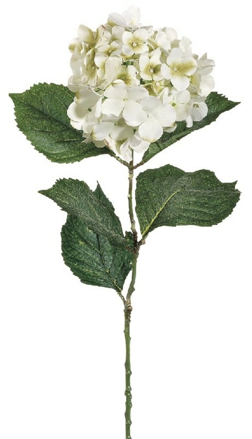 30 Inch Hydrangea Spray - White - Qty of 12