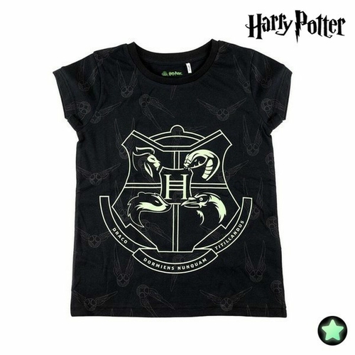 Child's Short Sleeve T-Shirt Harry Potter Grey