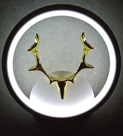 Paradise Marble Plate with Ambari Elephant and Sawari