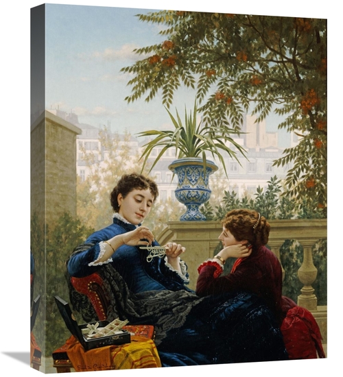 Global Gallery GCS-267917-22-142 22 in. Idle Moments Art Print - Louis