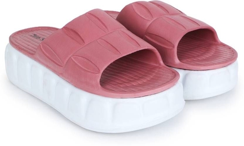 Women Wedge Sandals Platform (Size-IND-6) (Color-PINK)