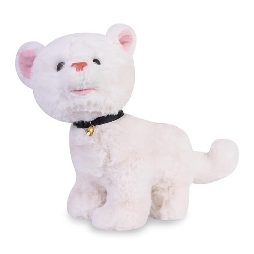 White Cat Soft Toys Material (External Cloth Material Velvet) Alluring
