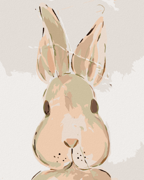 Paint by Numbers - BROWN RABBIT (HALEY BUSH)