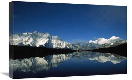 Global Gallery GCS-453421-1624-142 16 x 24 in. Panoramic VIew From Mt 