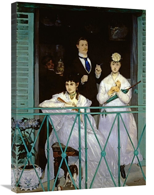 Global Gallery GCS-282393-30-142 30 in. The Balcony Art Print - Edouar