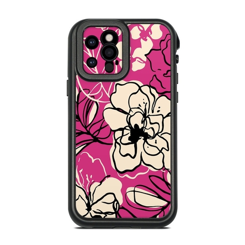 DecalGirl LF12P-BLKLIL Lifeproof iPhone 12 Pro Fre Case Skin - Black L