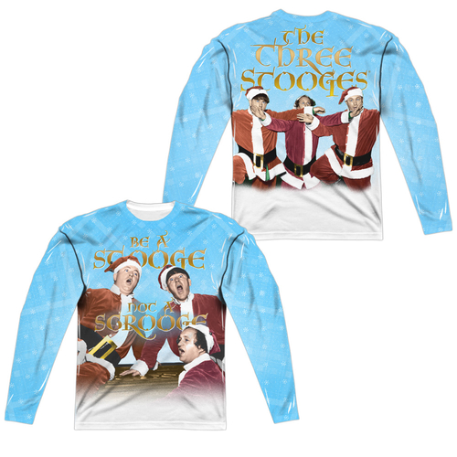 Trevco TTS195FB-ALPP-6 Three Stooges & Be a Stooge Front & Back Print 