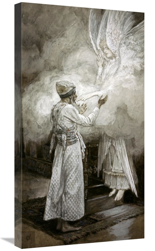 Global Gallery GCS-280529-30-142 30 in. The Vision of Zacharias Art Pr