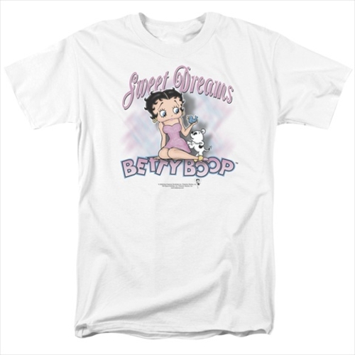 Boop-Sweet Dreams - Short Sleeve Adult 18-1 Tee, White - 5X