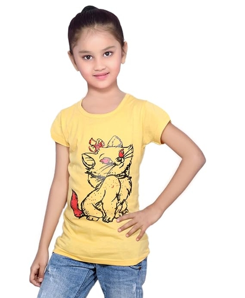 Girls Cotton T-Shirst