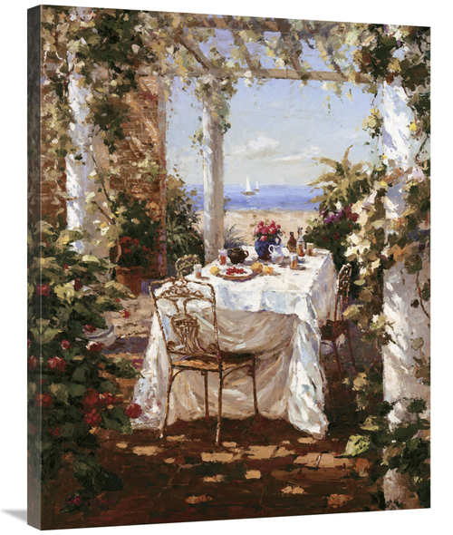 Global Gallery GCS-123254-2835-142 28 x 35 in. Dejeuner Apres Le Sail 