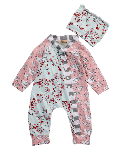 Flower Adoarble Noverty Baby Girls Clothes