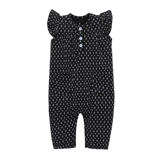 Summer Super Cute Newborn Baby Girls Clothes Polka