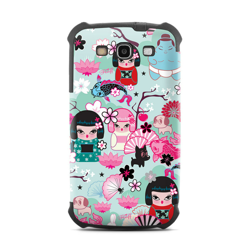 DecalGirl SGS3BC-KIMCUT Samsung Galaxy SIII Bumper Case - Kimono Cutie