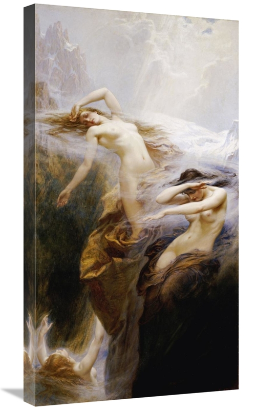 Global Gallery GCS-266239-30-142 30 in. The Mountain Mists Art Print -