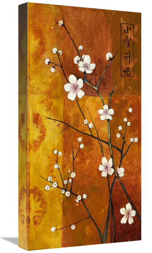 Global Gallery GCS-137396-1224-142 12 x 24 in. Cerezos En Flor VI Art 