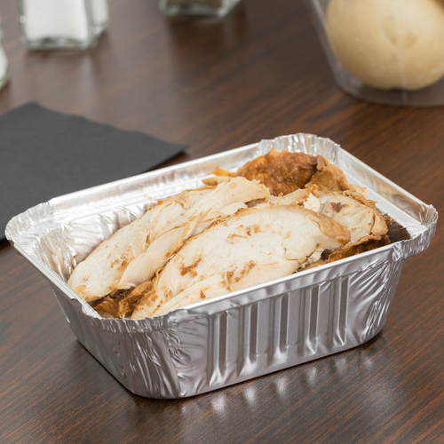 DURABLE PACKAGING INTERNATIONAL 220-30-1000 Oblong Foil Pan - Case Of 