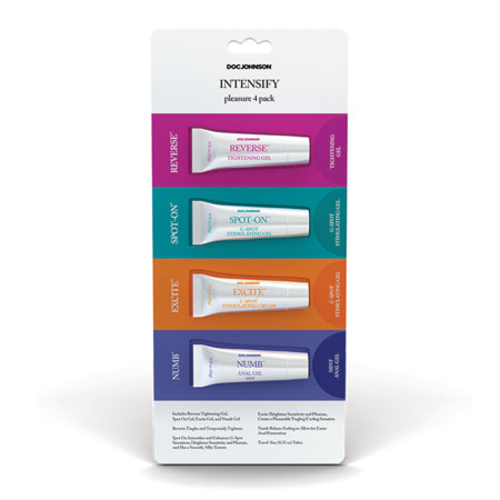 Doc Johnson INTENSIFY Pleasure 4-Pack