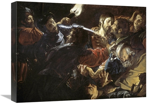 Global Gallery GCS-277285-22-142 22 in. Taking of Christ Art Print - J