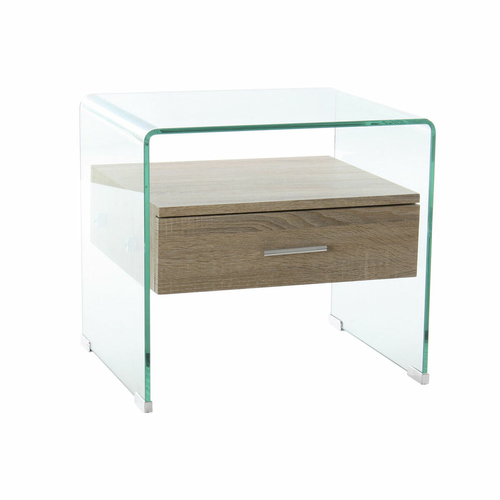 Nightstand DKD Home Decor 8424001754793 Multicolour Transparent