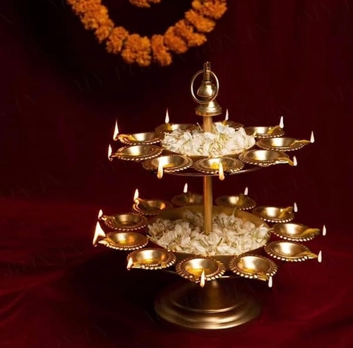 Diya Urli Bowl Candle Holder Stand