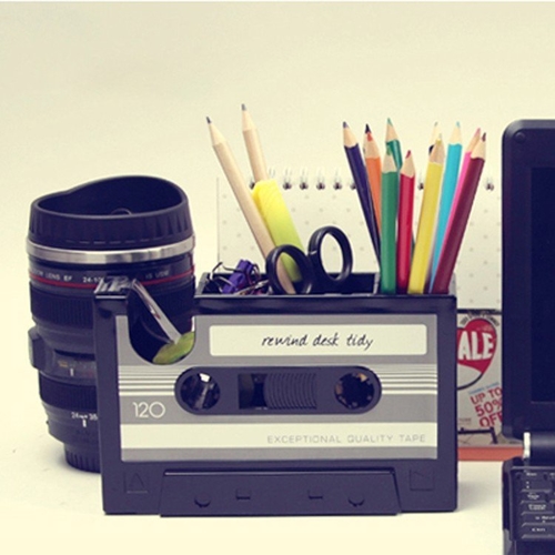 Tape Recorder Pen Holder