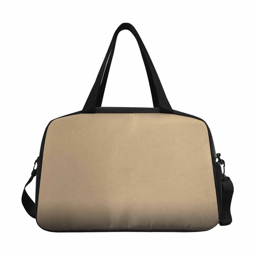 Tan Brown Tote and Crossbody Travel Bag