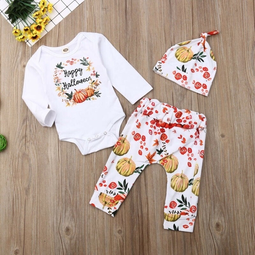 Pudcoco Autumn Newborn Kid Baby Girls Halloween