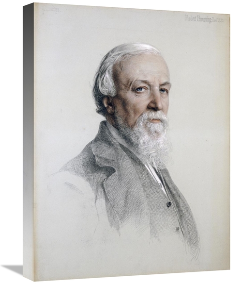 Global Gallery GCS-267233-22-142 22 in. Portrait of Robert Browning Ar