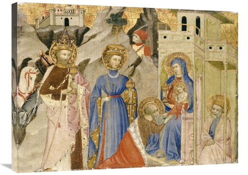 Global Gallery GCS-266623-36-142 36 in. The Adoration of the Magi Art 