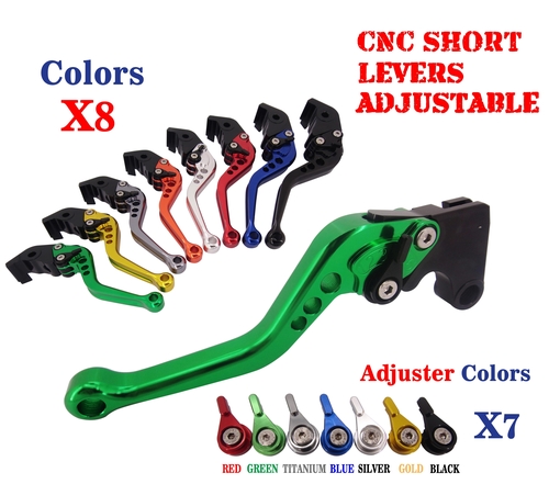 CNC Short Adjustable Brake Clutch Lever For Yamaha