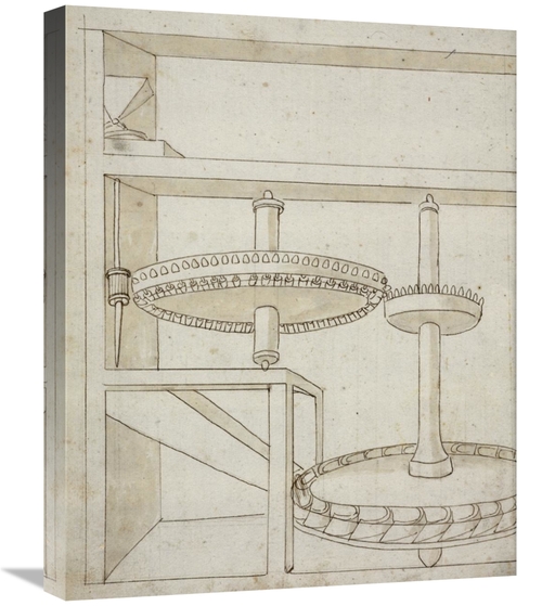 Global Gallery GCS-455001-2024-142 20 x 24 in. Folio 40 - Mill with Ho