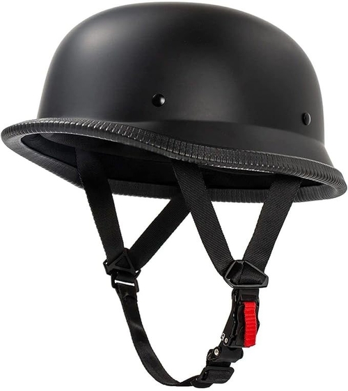 German Retro Style World War Inspired Half Helmet Motorbike Helmet