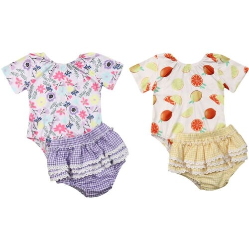 Pudcoco Summer Newborn Baby Girl Clothes Flower