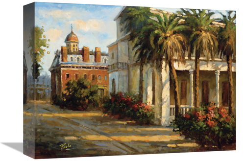 Global Gallery GCS-126680-1216-142 12 x 16 in. Casa De Palmera Art Pri