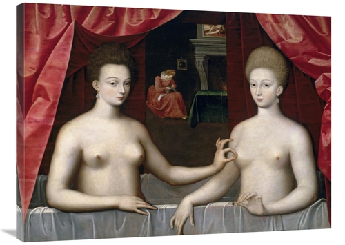 Global Gallery GCS-280003-36-142 36 in. Gabrielle DEstrees & One of He