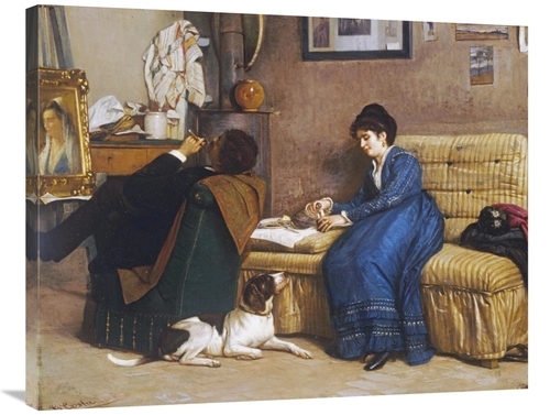 Global Gallery GCS-266103-36-142 36 in. in the Studio Art Print - Giov