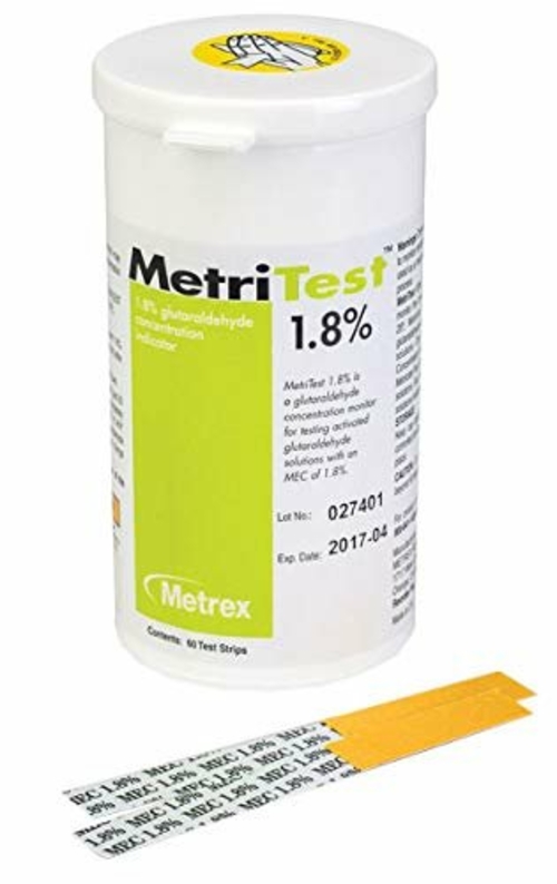 Concentration Indicator Strip 1.8%. Pack of 120 Disposable Indicator