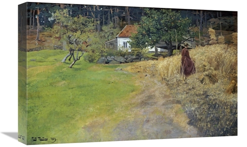 Global Gallery GCS-268579-22-142 22 in. Haymaking, Stord Art Print