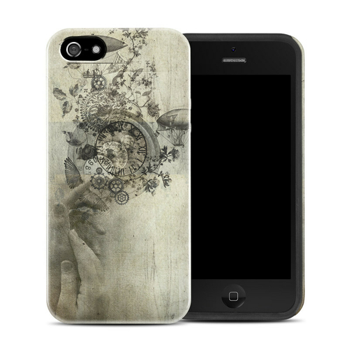 Aimee Stewart AIPSEHC-STEAMTIME Apple iPhone SE Hybrid Case - Steamtim